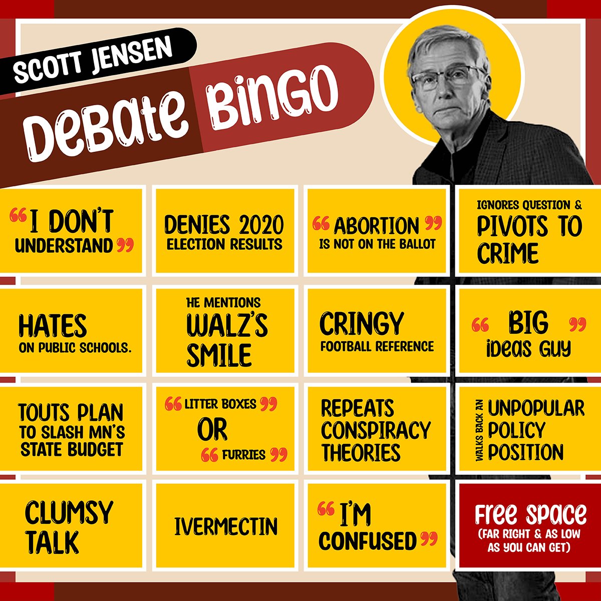 ABetterMN's tweet photo. WONDERFUL SMILE. Mark that bingo card, folks #mngov https://t.co/smYRXoixC6