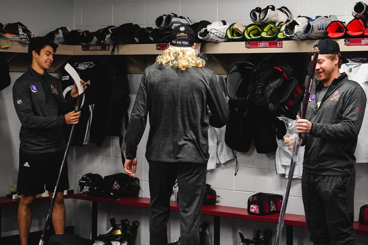 Ready to rock the Mullett. 🤘

Fans at tonight's Home Opener will get their own mullet wig and Kachina shirsey, presented by <a href="/PlayAtGila/">Gila River Resorts & Casinos</a>.