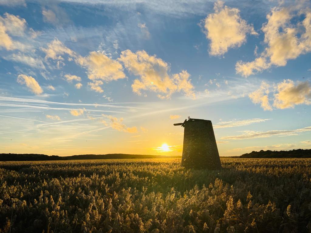WobblyWick's tweet photo. #suffolksecrets #walberswick #wobblywick #sunset #windmill #winterwalk ๐ฅพโ๏ธ๐ค https://t.co/ZC0Ihlsdyc