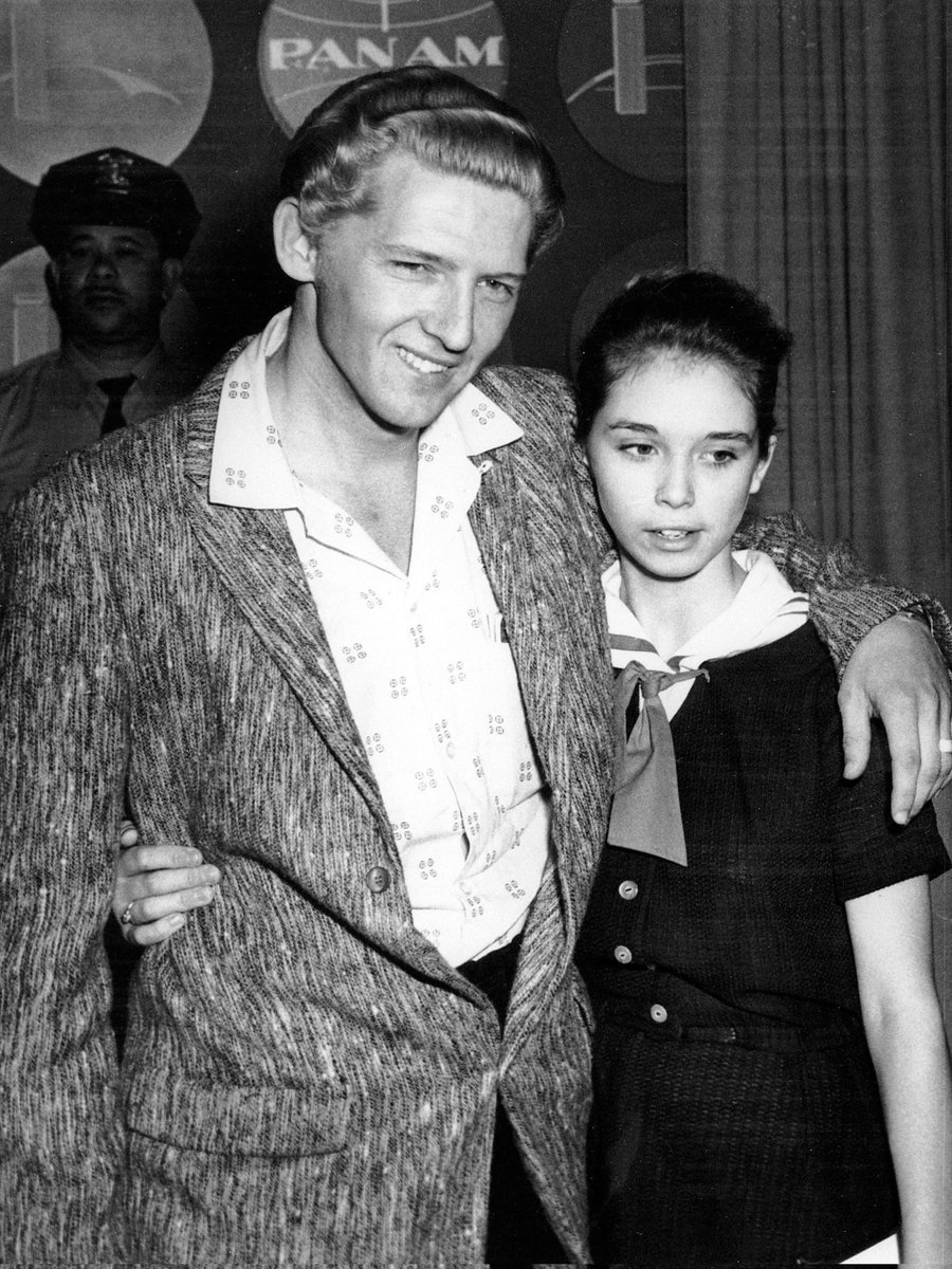 As the eulogies pour in, here's a friendly reminder that Jerry Lee Lewis was an abusive pedophile who married Myra Gale Brown, his 13-year-old cousin. When Brown filed for divorce, she stated that she had been "subject to every type of physical and mental abuse imaginable."