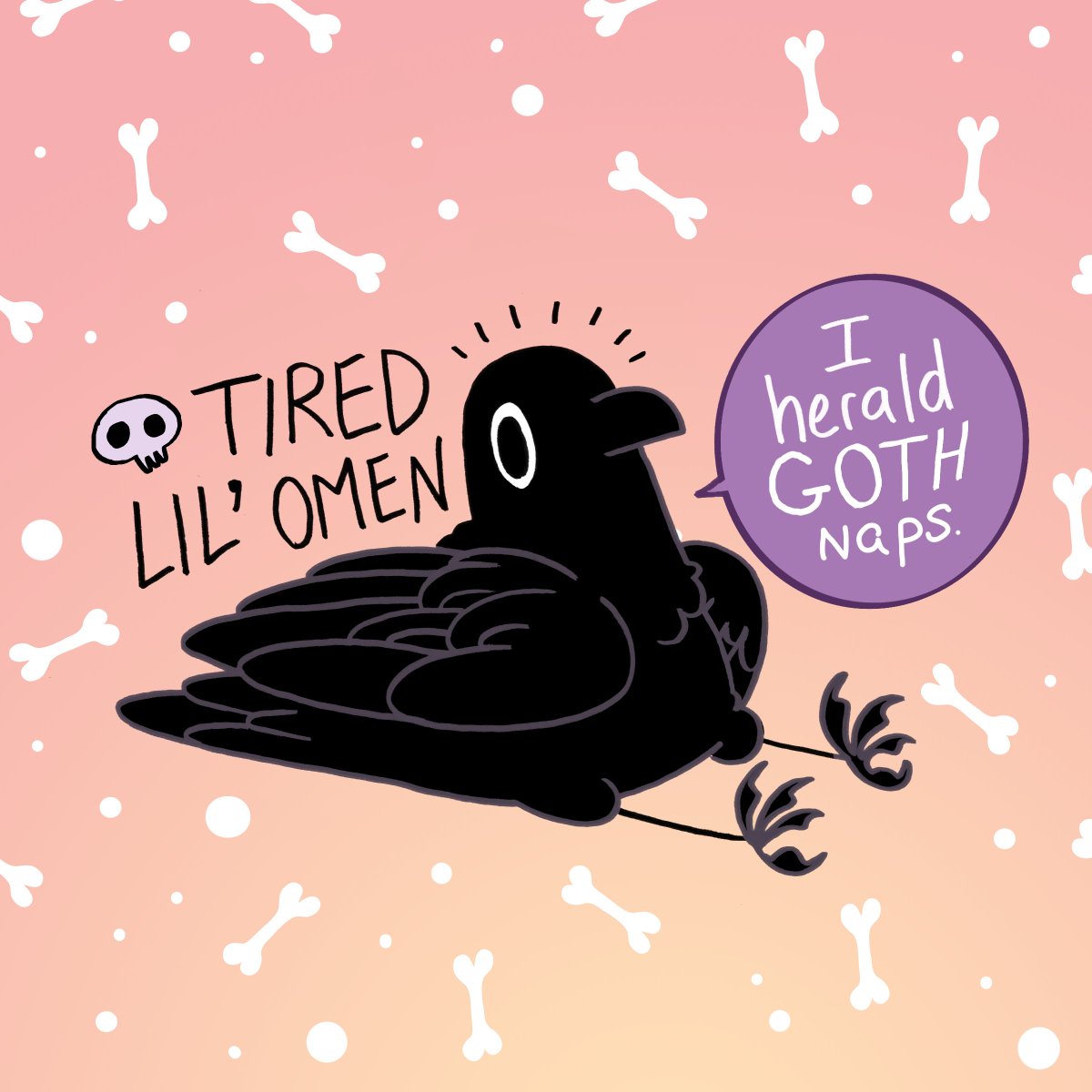 Tired.