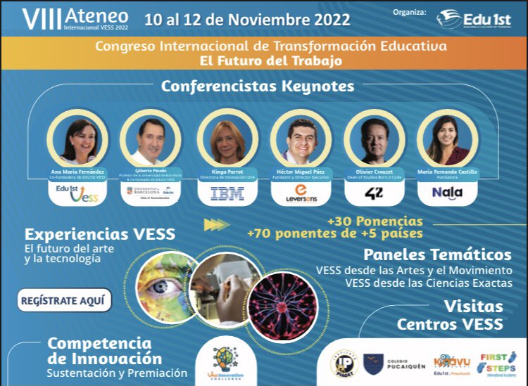 CatedraNEUROEDU's tweet photo. 👉Escucha a expertos y líderes que conectan la educación con el contexto actual. ¿Es posible construir la transformación del mundo desde las instituciones dedicadas al aprendizaje?

Descúbrelo aquí: https://t.co/0GxlTEA047… https://t.co/OdzyZvvxz5