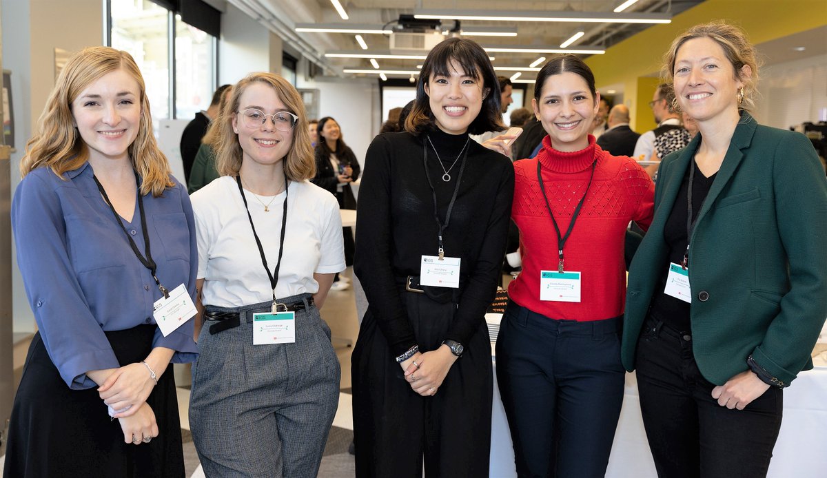 IGS_BU's tweet photo. 🎉We had a wonderful time celebrating at our inaugural #BUIGScommunity gathering of sustainability research partners across BU! Highlights: our first student &amp; faculty IGS sustainability award winners 👏, student research showcase &amp; partner @SchneiderElec as our featured speaker. https://t.co/wb9MjhXbqy