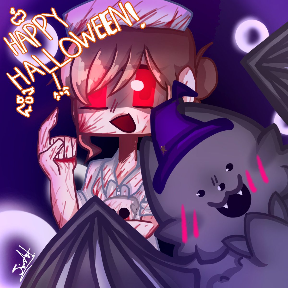 RipperShip's tweet photo. 🎃Happy Halloween🎃
#art #ArtistOnTwitter https://t.co/7nRtBVkJ1s