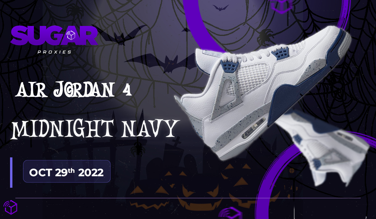 sugarproxies's tweet photo. Air Jordan 4 “Midnight Navy” releases on October 29th.💙
Join @sugarproxies to make copping easier.

Flavoured Residential Proxies
🔗https://t.co/7hinCCHuzL 
Use Code: COOKWITSUGAR20
DC/ISP
🔗https://t.co/3jjtIzm5wD
Use Code: SUGARYPRM20

❤+♻+TAG=a chance to win 2GB Resi pack. https://t.co/Lo6o7rF4Lw