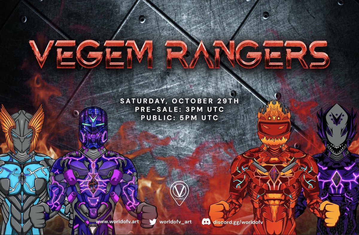 100 of our Yōkai stole a VeGem! Rangers will be airdropped into wallets to reclaim their gems! 💎

Stay tuned for @VeGemsNFT  mint tomorrow on <a href="/worldofv_art/">World Of V | Green NFT Marketplace</a> and congrats to all of our Yōkai "Diamond Hand" trait holders for securing an airdrop 💎