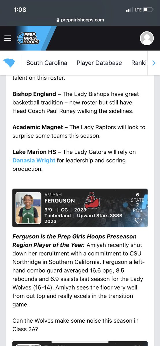 USCCross2024's tweet photo. Timberland is looking real good @ronaldferguson @FergusonAmiyah @FM_WBB @AlbanyTechWBB @CofCWBB @JSCCWomensHoops @TimberlandHS @AkiemBailum https://t.co/dh9kCqXdpE