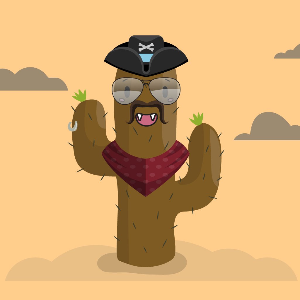 Have you ever heard of a vampire Kactus? 🧛

In KactiLand everything is possible! 🏜️

#NFT #SneakPeek