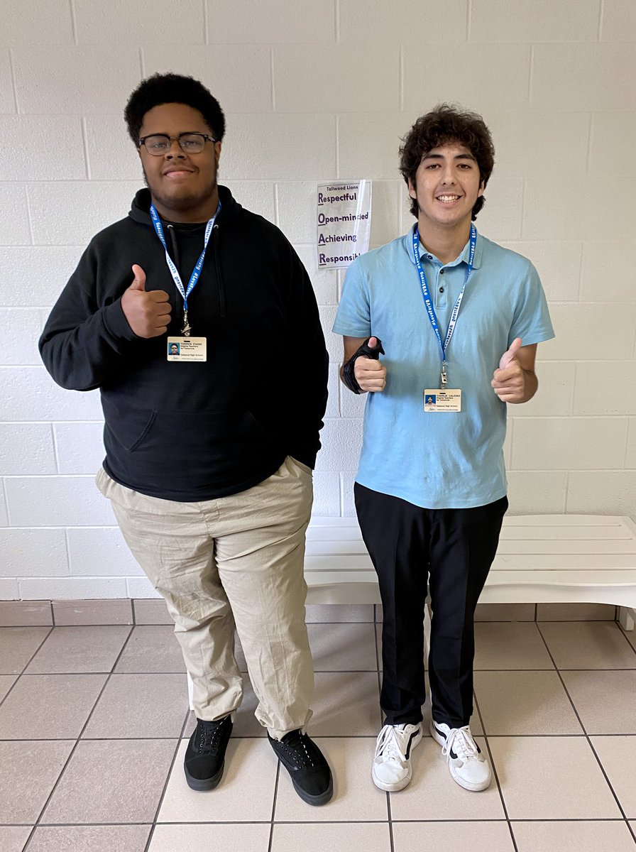 Torren and Charlie started internship today!