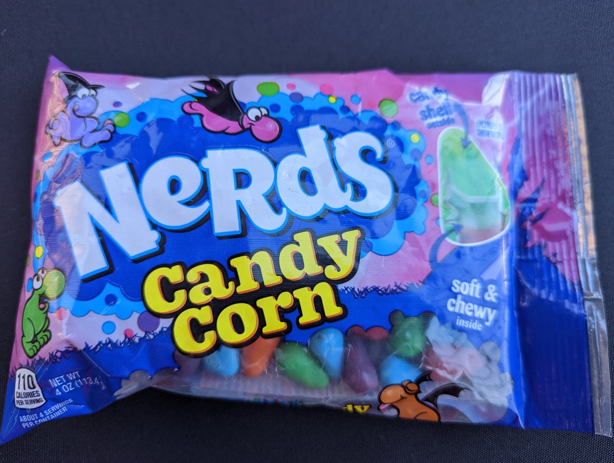 One last ride for the Spooky Season Editions of #TyTries. I'll be trying Nerds Candy Corn and some fruit and/or sour flavored candies at 1:30 p.m. on the @IAStartingLine Facebook page.