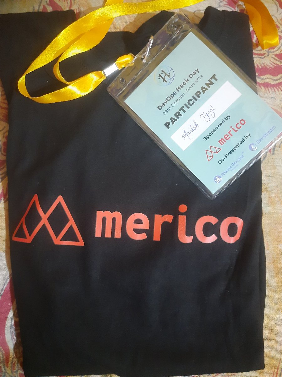 manishtyagi__'s tweet photo. What an amazing event 🚀

It's fun learning new things about DevOps, open source, DevStream, interacting with new peers nd building connections✨️

Thanks @JoshuaPoddoku @ghumare64 and the @MericoDev team for such a great event #DevOpsHackDay !!!

Looking forward for such more.. https://t.co/SSVjOuwe68