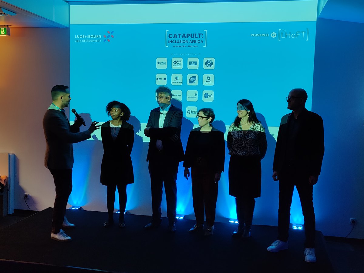 🥁 The winner, after much deliberation, of the Fall 2022 #CatapultAfrica bootcamp is... 

🏆 <a href="/HelloTractor/">Hello Tractor</a>

Congratulations to @jehiel and the whole team!

Special thanks to our jury, who were impressed by all of the pitches from a fantastic cohort.

#Fintech #FinancialInclusion