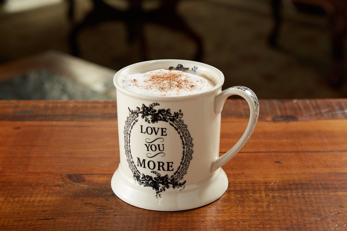 Cozy up with one of our Cozy Cabin lattes! Join us inside, or order delivery with UberEats &amp; DoorDash 😘 #unt #denton #cozy #coffee