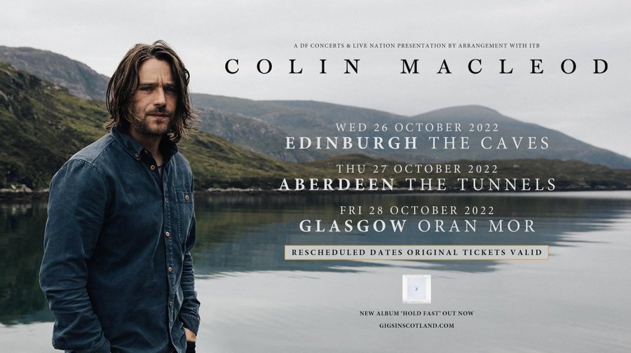 TONIGHT // @colinmacleod_ Approx times.... Doors 7pm @ScottCPark1 7:30-8:00 @colinmacleod_ 8:30-10:00 There will be some tickets available on the door
