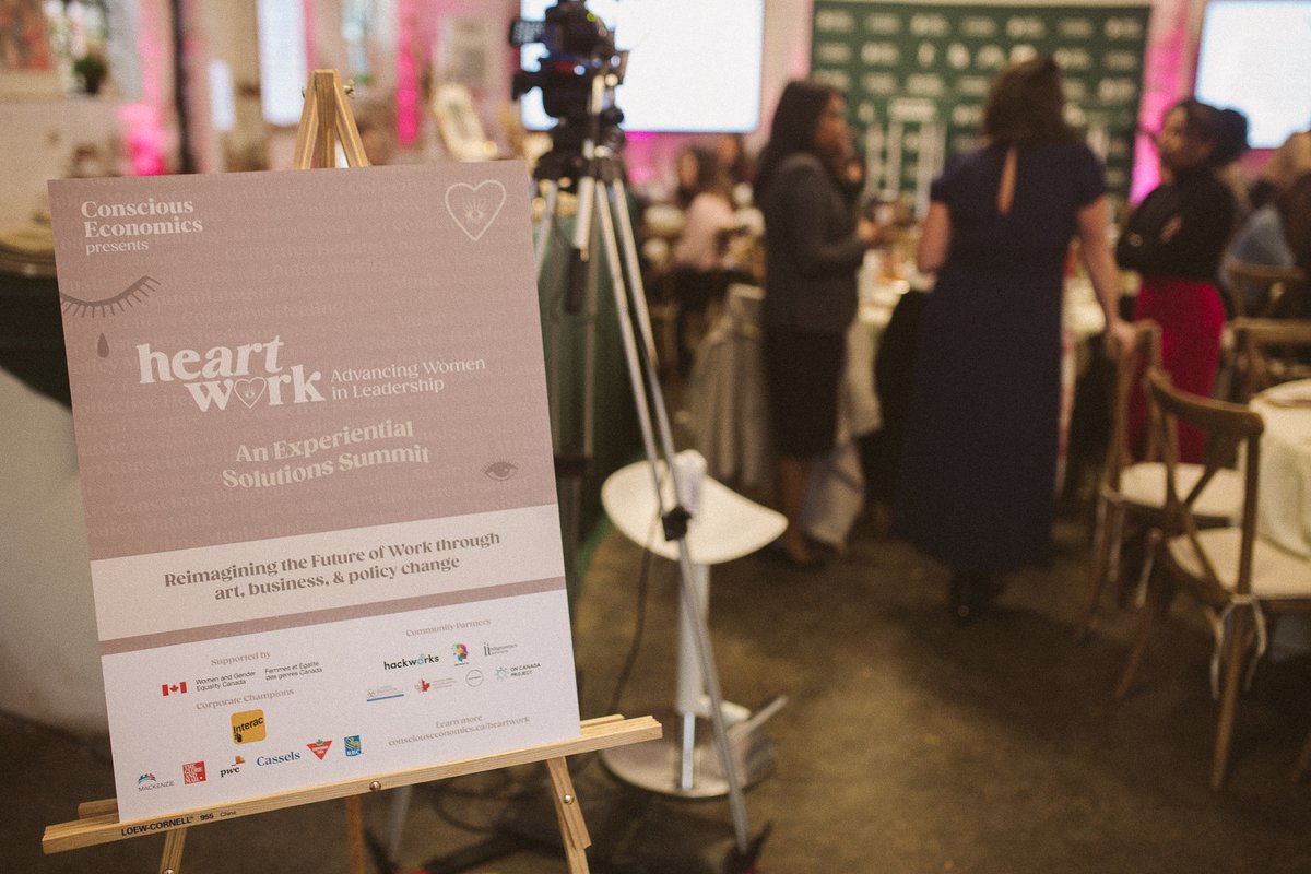delcharless's tweet photo. A big thanks to the team at @ConsciousEcon putting this much needed project to work. Summits like this can help us all take steps toward making positive change for women in corporate culture happen faster, by bringing together so many different perspectives under one roof. https://t.co/CEp8JDzaIy