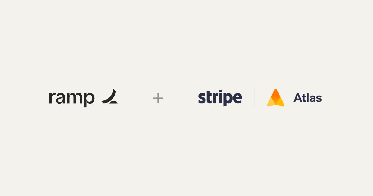 Get paid to start your startup 🚀 Get $500 when you use @Stripe @Atlas to incorporate (terms apply). Right here 👉 ramp.com/rewards/stripe…