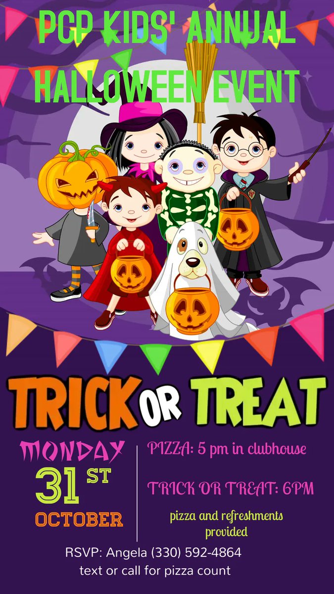 Palm Coast Plantation PCP Kids' Annual Halloween Event
This Monday, October 31st  Starts at 5 pm