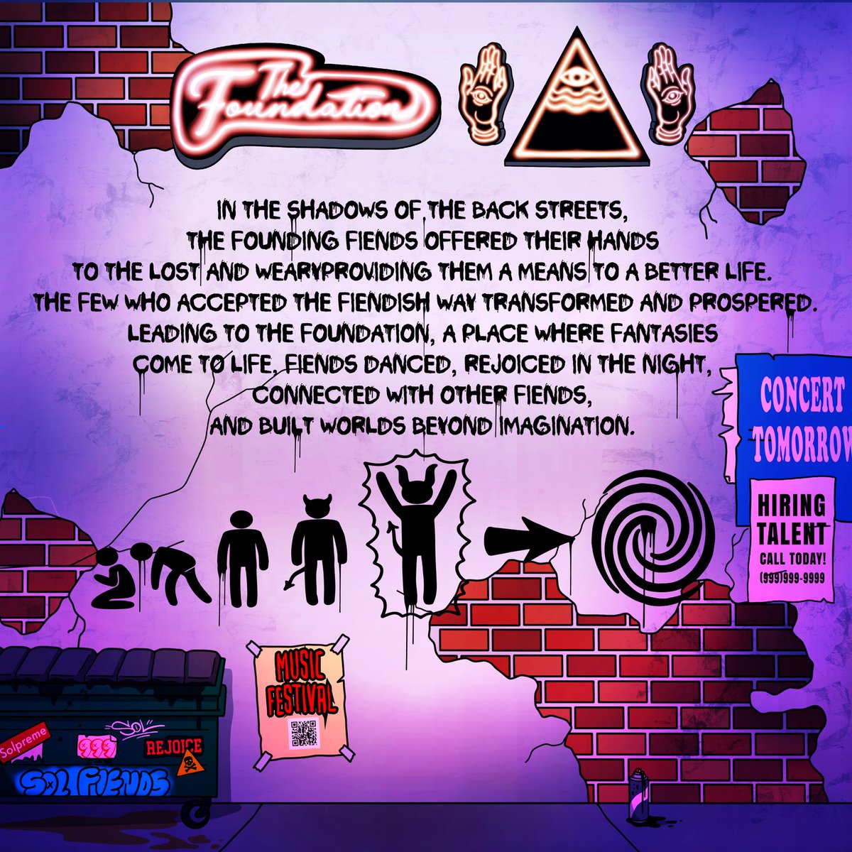 Dolonomix's tweet photo. In The Foundation every fiend wins big.. 

Every fiend lives to tell the tale of their passion 

React for a chance to be summoned 👁🔥 https://t.co/0sCbmCTm9V