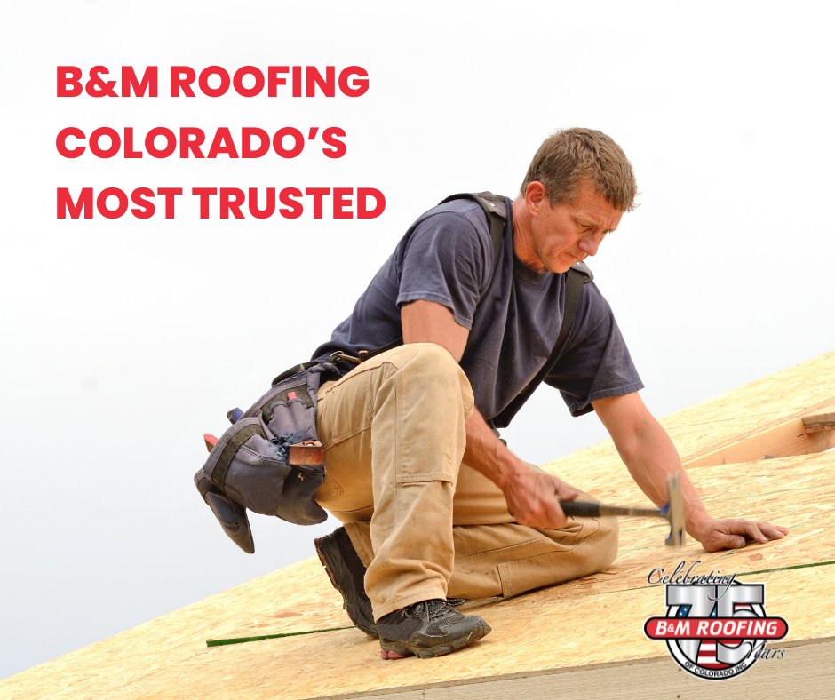 If you live in Colorado and are planning to replace your roof in the fall, plan a month or two in advance. Then, you can contact B&amp;M roofing for a quote and get on the calendar to reserve your space for this busy season.
#bmroofing #roofing #roofingbusiness