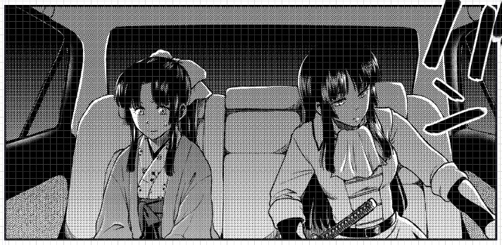 2022冬銀魂・沖神前提かむそよR18新刊「しずむ夕陽の逢瀬、ふたりで。」進捗。そよ姫が出てくるページ。しょっぱなから不穏な空気が漂っており…… #2022冬新刊進捗 