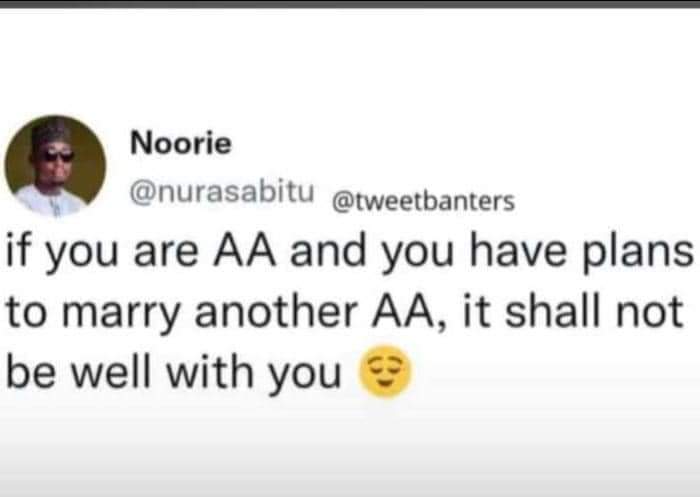 Which kind curse be this one again 🙄🙄🙄🙄🙄is it your AA🙄🙄🙄🙄🙄