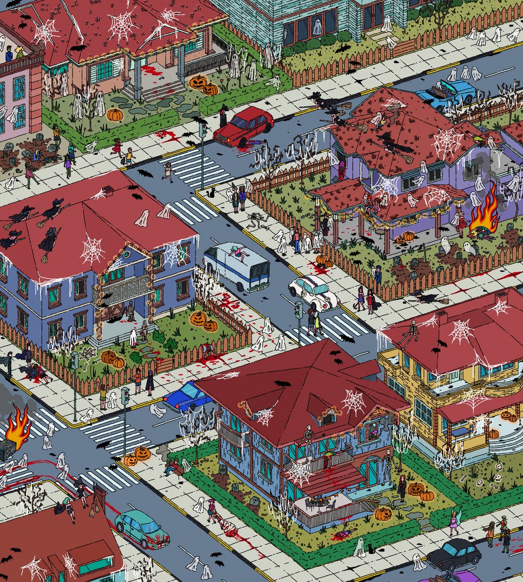 Here comes Halloween! 🎃

"Nightmare" is now available on Opensea 👻