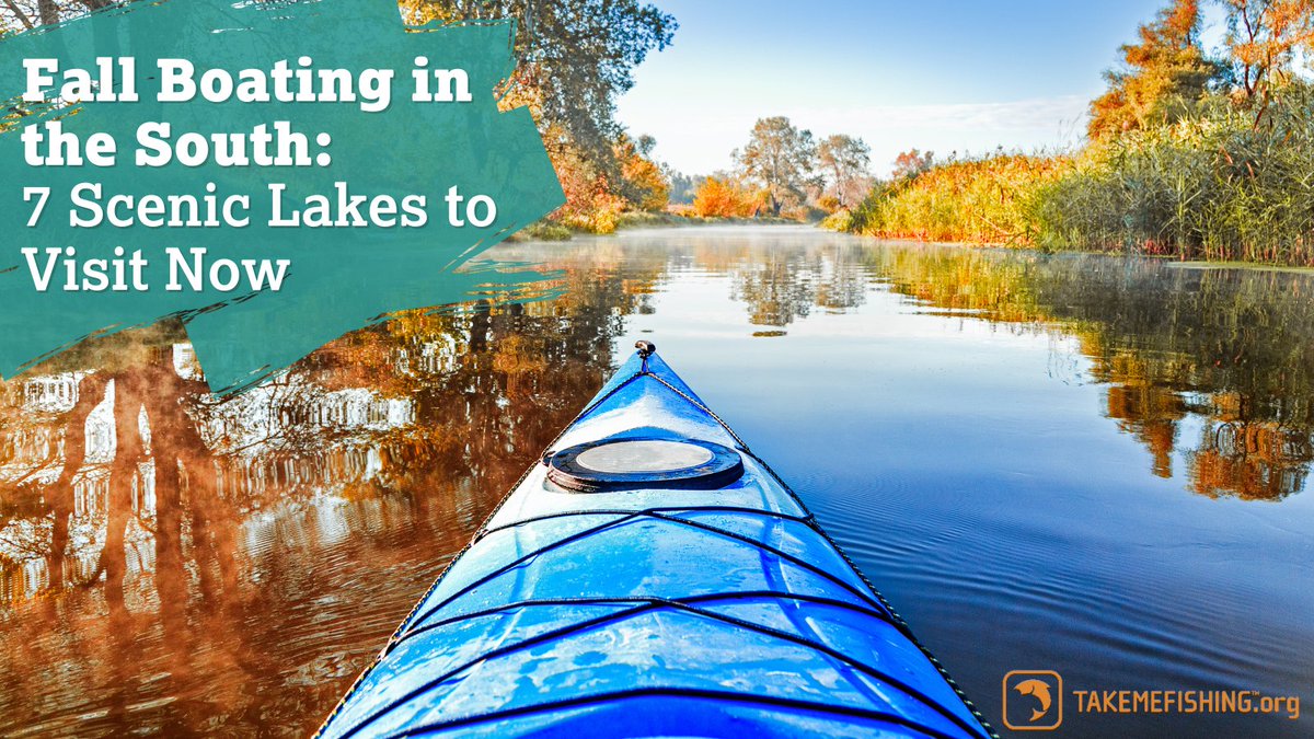 Take_Me_Fishing's tweet photo. When considering the best season for boating in the South, autumn is often a favorite. Your only challenge may be deciding on which spot to visit first. Learn more about 7 scenic southern lakes to explore this fall: https://t.co/WtZWzjocAN
#FallBoating #FallFishing #GetOnBoard https://t.co/gh2gTtTWuF