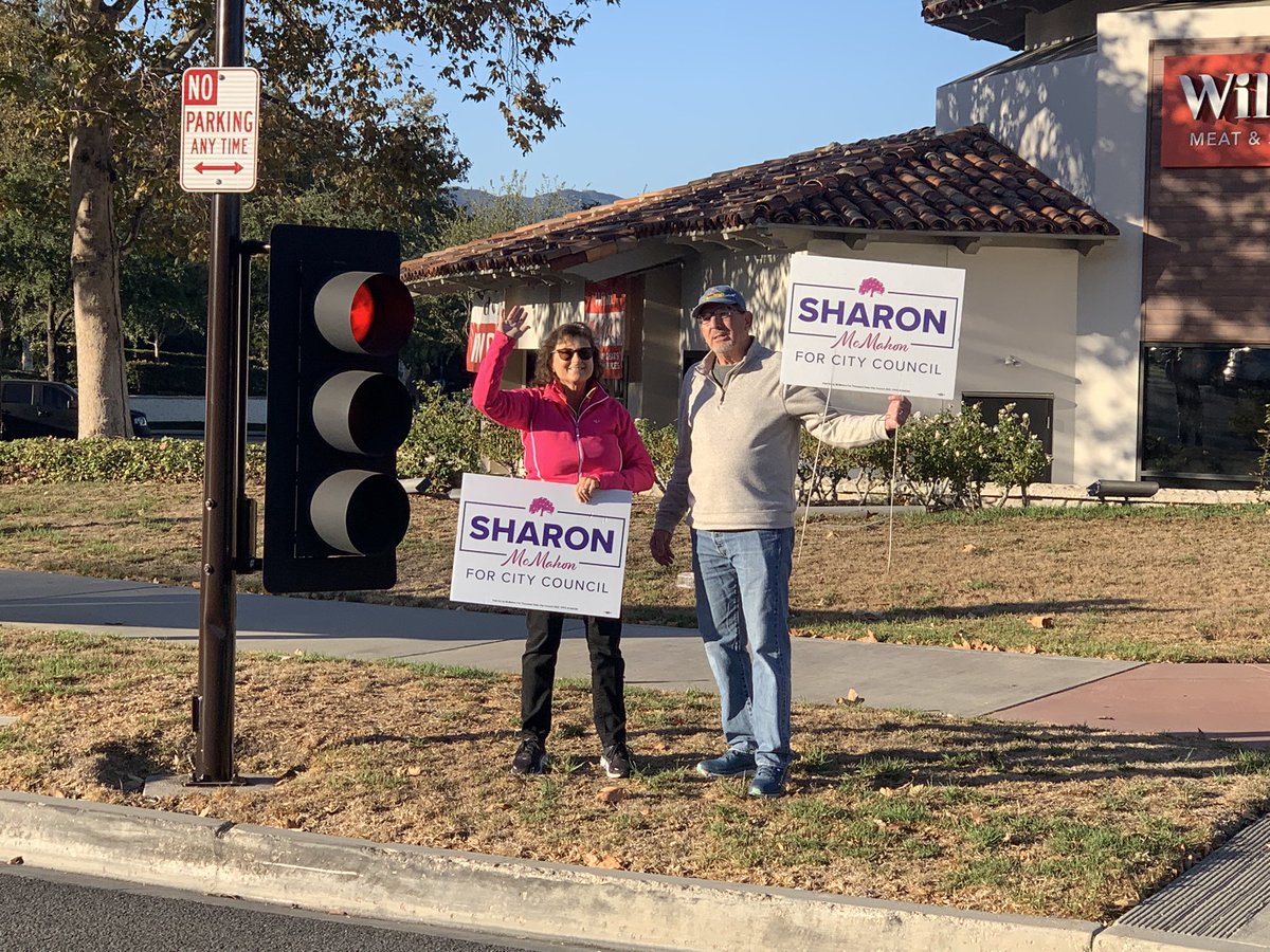 JaneLefler's tweet image. Supporting our candidate…Sharon McMahon for Thousand Oaks City Council!! Get out and vote by November 8!!!