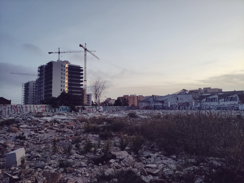 AE_LHospitalet's tweet photo. A la inauguració de l'@EPedroalvarez a #SantJosep #LHospitalet
Espai recuperat per les veïnes. Un espai desolador on les veïnes hi han posat el verd i la vida que fan tanta falta a la ciutat.
Espai de resistència, solidaritat, oasi.
#ProuEspeculació #ProuCiment
#LHverd #AltreLH https://t.co/xPQ43ZNKP2