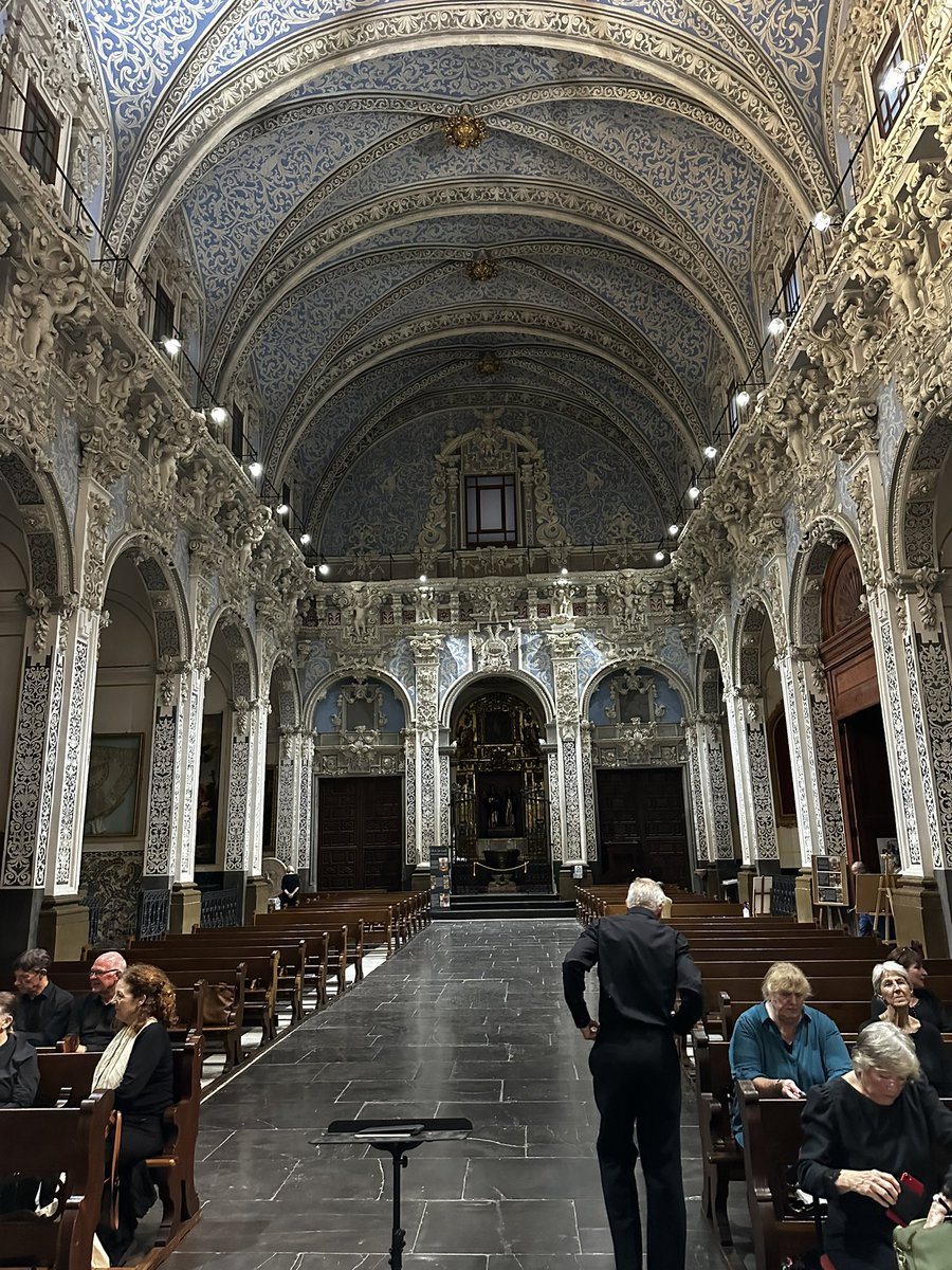 We are at Inglesia San Estaban (see pic) for our 2nd of 3 concerts in Valencia directed by <a href="/EdwardRhysHarry/">Dr. Edward-Rhys Harry</a> and <a href="/Thomas_Motty/">Thomas motty</a>