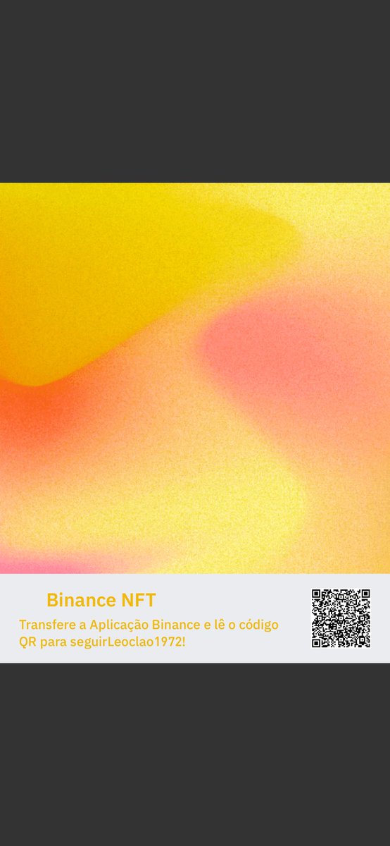 AlbertoLeoclao's tweet photo. Binance NFT
Transfere a Aplicação Binance e lê o código QR para seguirLeoclao1972! https://t.co/O53QlC0OzC https://t.co/om0YQone0r