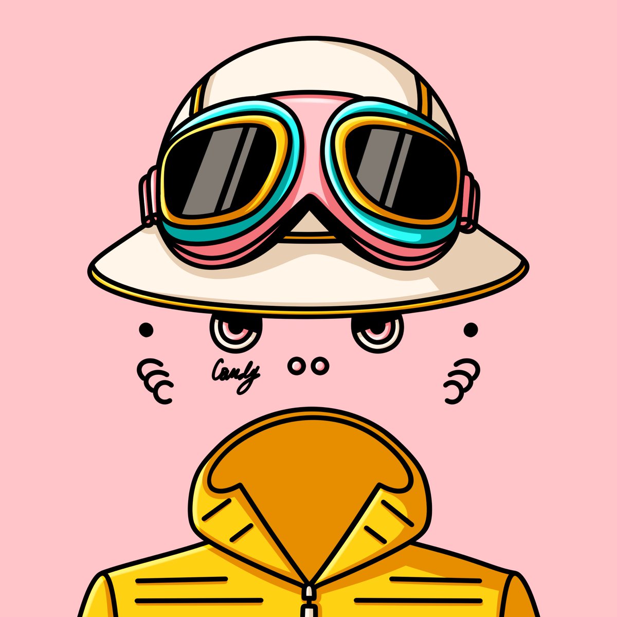 It’s 2 hats in 1 bot. You have been able to recover the second letter of the key “ww.”

However, more details are required to complete the identification.

We know the bot likes sugar..

#SneakPeek #CandyList