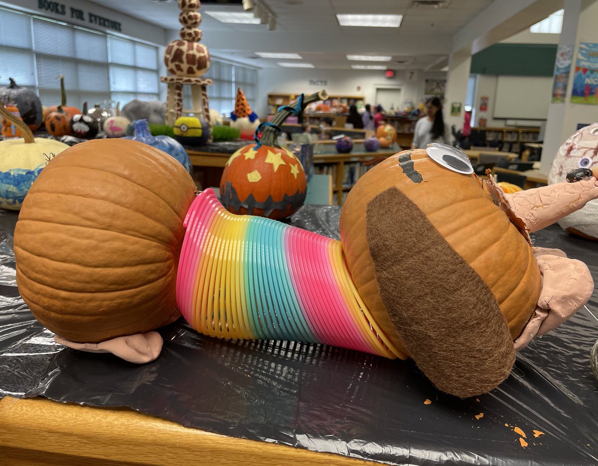 Westbriar is so creative with their pumpkin decorating 🎃