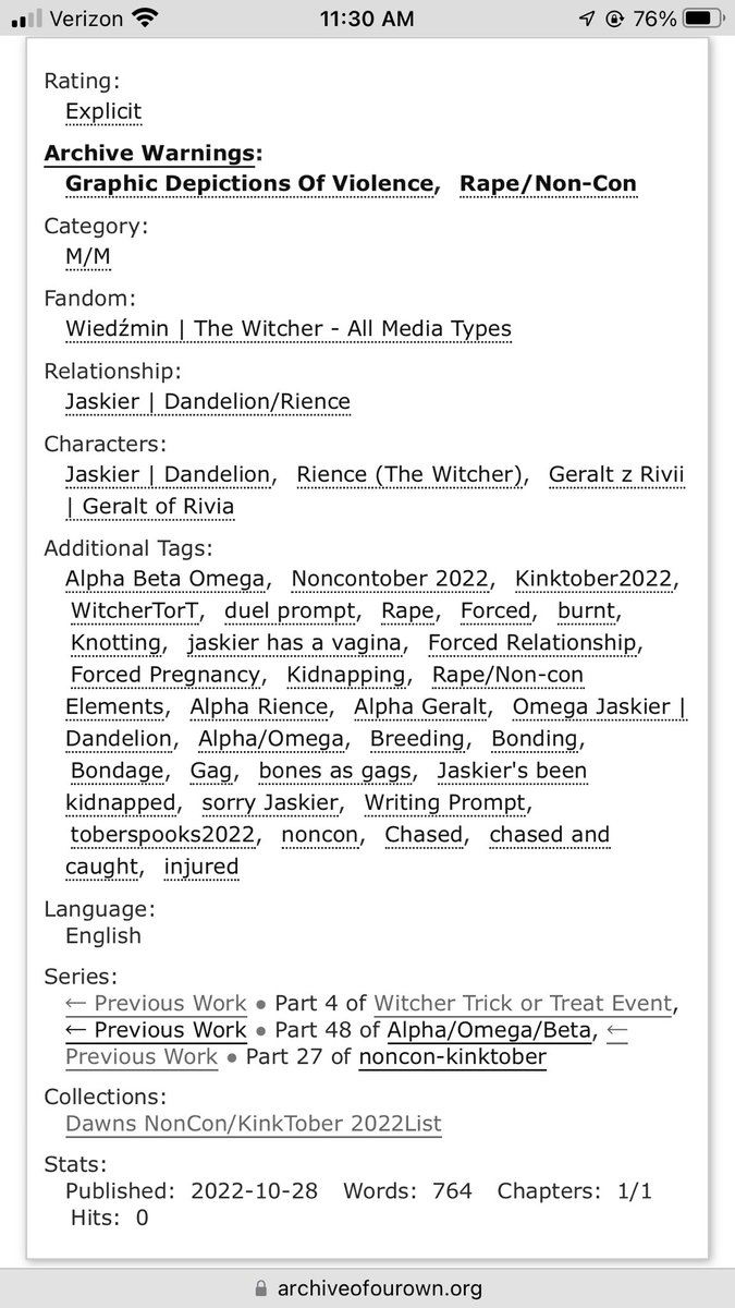 dawns_nsfw's tweet photo. So for todays #noncontober and #witchertort the two prompts worked so well together
Explicit
Alpha beta omega #pregnancy #mpreg
@WitcherTorT https://t.co/q3kfNrixjI