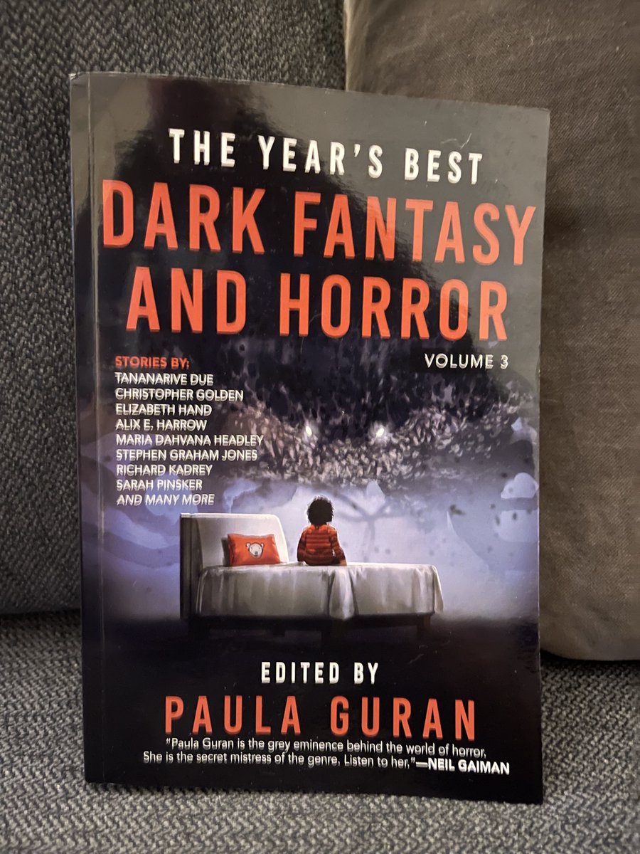 I've never been in the Best of the Year before, so I'm grateful that @paulaguran included my story Across the Dark Water.