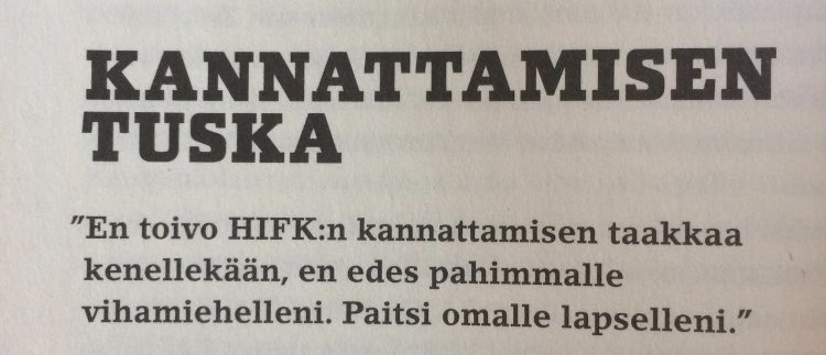 eekakkonen's tweet photo. ”Kannatatko IFK:ta sen takia kun ne aina voittaa?”#HIFK https://t.co/obR1XZbz9s