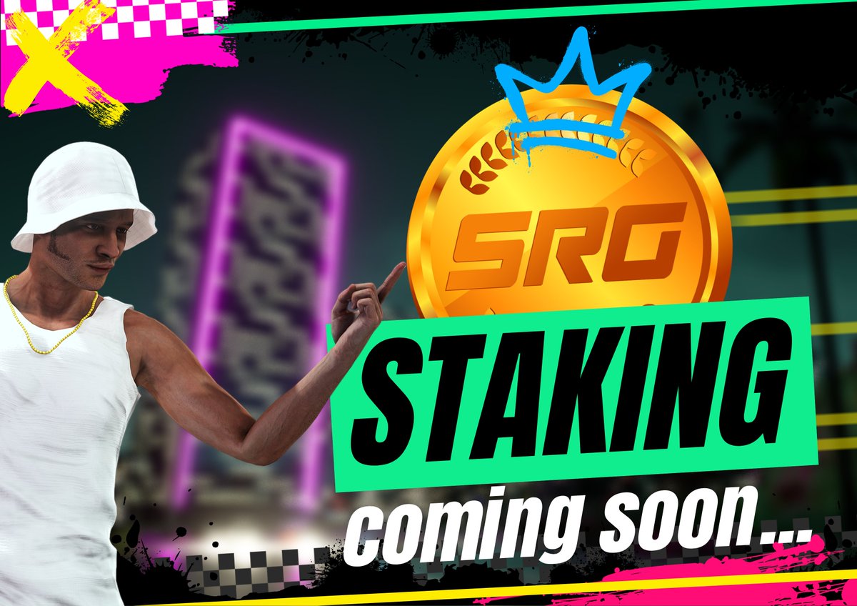 StreetRunnerNFT's tweet photo. EXCITING NEWS🔥🚀

We are extremely pleased to announce that the $SRG STAKING will be launched VERY SOON🚀

Its development phase will be completed next week. After that, it will be integrated and tested✅

✖️Further details in the coming days

#Staking #token #Metaverse https://t.co/ynzzfZrx0d