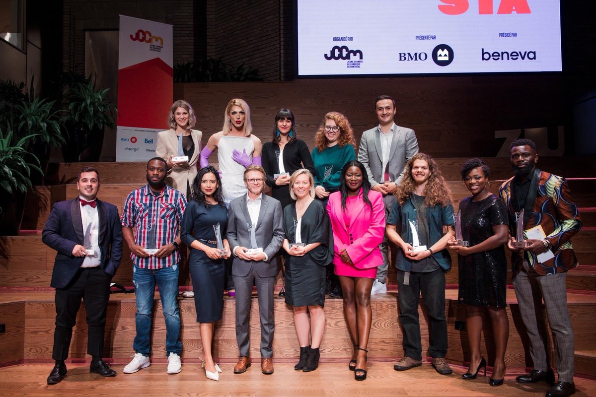 Code_H_'s tweet photo. Bravo aux finalistes et aux lauréat.e.s du concours #ARISTA2022 et merci à la @jccm_mtl pour cette magnifique soirée de gala ✨ https://t.co/ZumnLykx50
