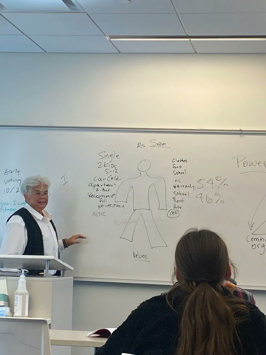 TeamScanlonAR's tweet photo. @pulaskitech Guest lecturer 4 a poli-sci course. UA higher ed institutions provide high-quality education &amp; as a parent of an elementary schooler, I'm grateful 4 the opportunities my kiddo will have. We've got 2 fund public education 2 compete in a global economy We can do this! https://t.co/9MsXWLOdll