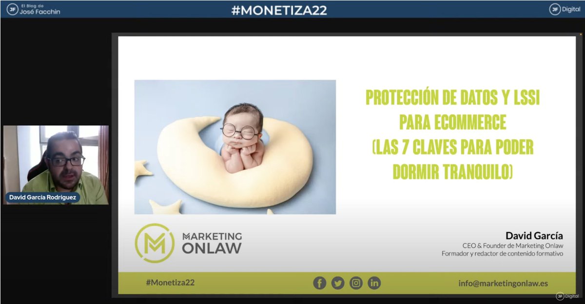 Hace una semana ya del #MONETIZA22 y queríamos dar las gracias a <a href="/facchinjose/">José Facchin</a> <a href="/JFDigitalES/">JF-Digital</a> y <a href="/Web_escuela/">Webescuela</a> contar con nosotr@s un año más.

¡También queríamos agradecer al equipo de redes sociales y a los asistentes! ¡Fue un verdadero placer!

#marketingonlaw #rgpd #lopdgdd #lssi
