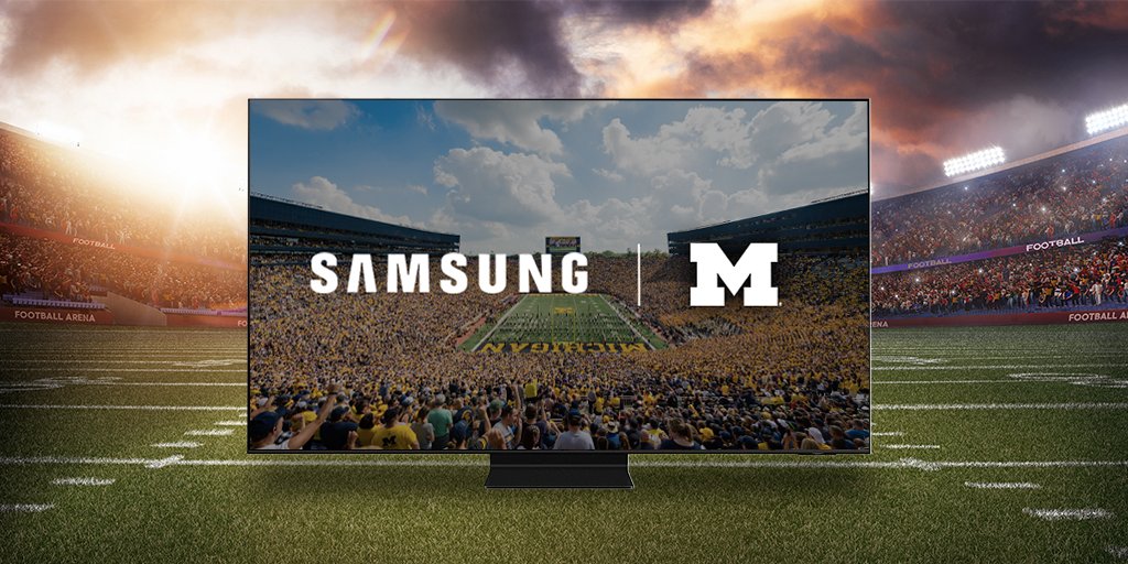 RT for your chance to win tickets to the @UMichFootball game against Illinois on Nov. 19. Get the #HomeScreenAdvantage with @SamsungUS #NeoQLED TV. #WolverinesHomeScreen » bit.ly/MichOfficialRu…