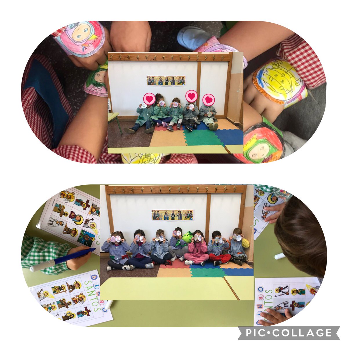 ReliCatPonce's tweet photo. Resumen de esta semana en #ClasedeReli #TodoslosSantos 
⛪️#ReliEsMás
✏️#yomeapuntoaRELI 
💜 #ReliMola 
📣#LaClaseDeReliCuenta
✝️ @Relideleon https://t.co/UDc8AhvnOB