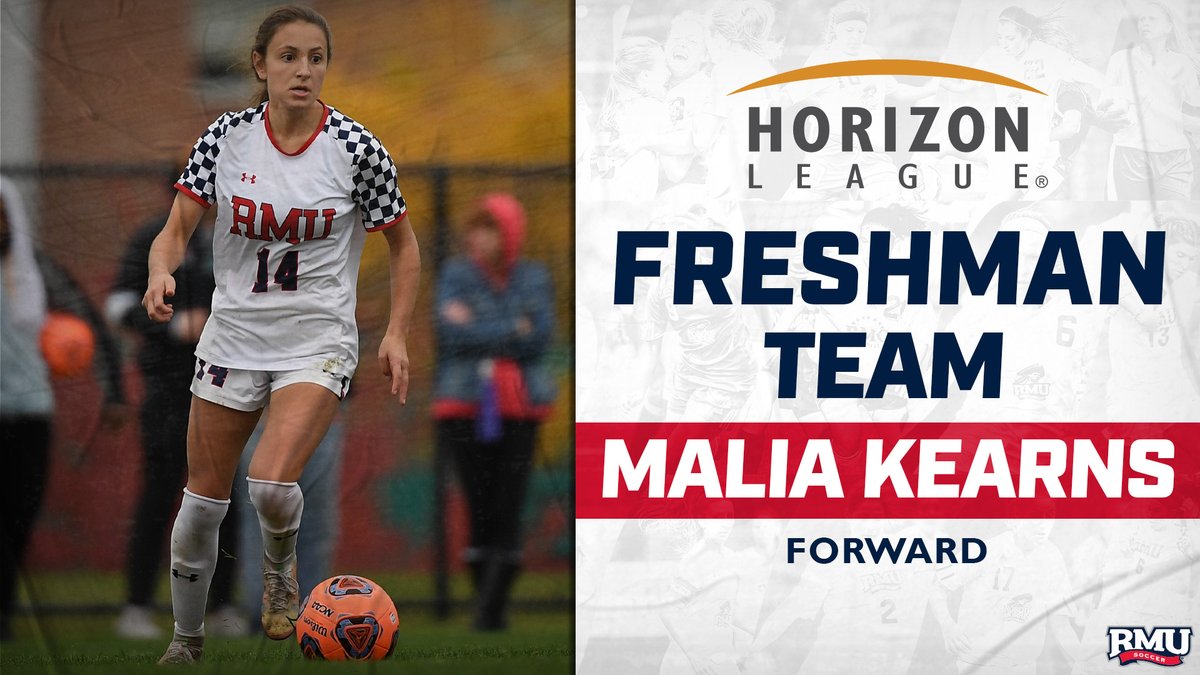 NEWS: Kearns Named To #HLWSOC All-Freshman Team❗️

📰: bit.ly/3U8ebCI

#RMUnite | 🔵⚽️🔴
