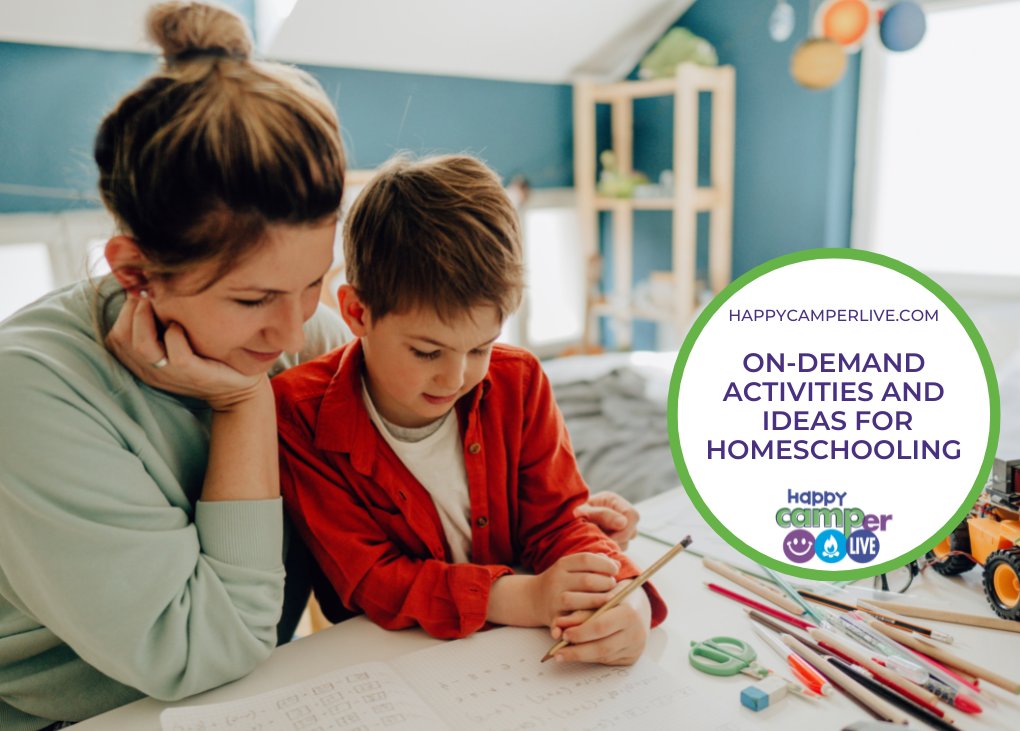 HappyCamperLive's tweet photo. Homeschooling can be hard, but Happy Camper Live makes it that much easier. Free on-demand activities for kids right from your home! https://t.co/TIvKs0xxqj
#activitiesforkids #familyactivities #homeschool #homeschooling #sahm #sahd #teachfromhome #freeactivities #diykids https://t.co/4HFABJHd5Q