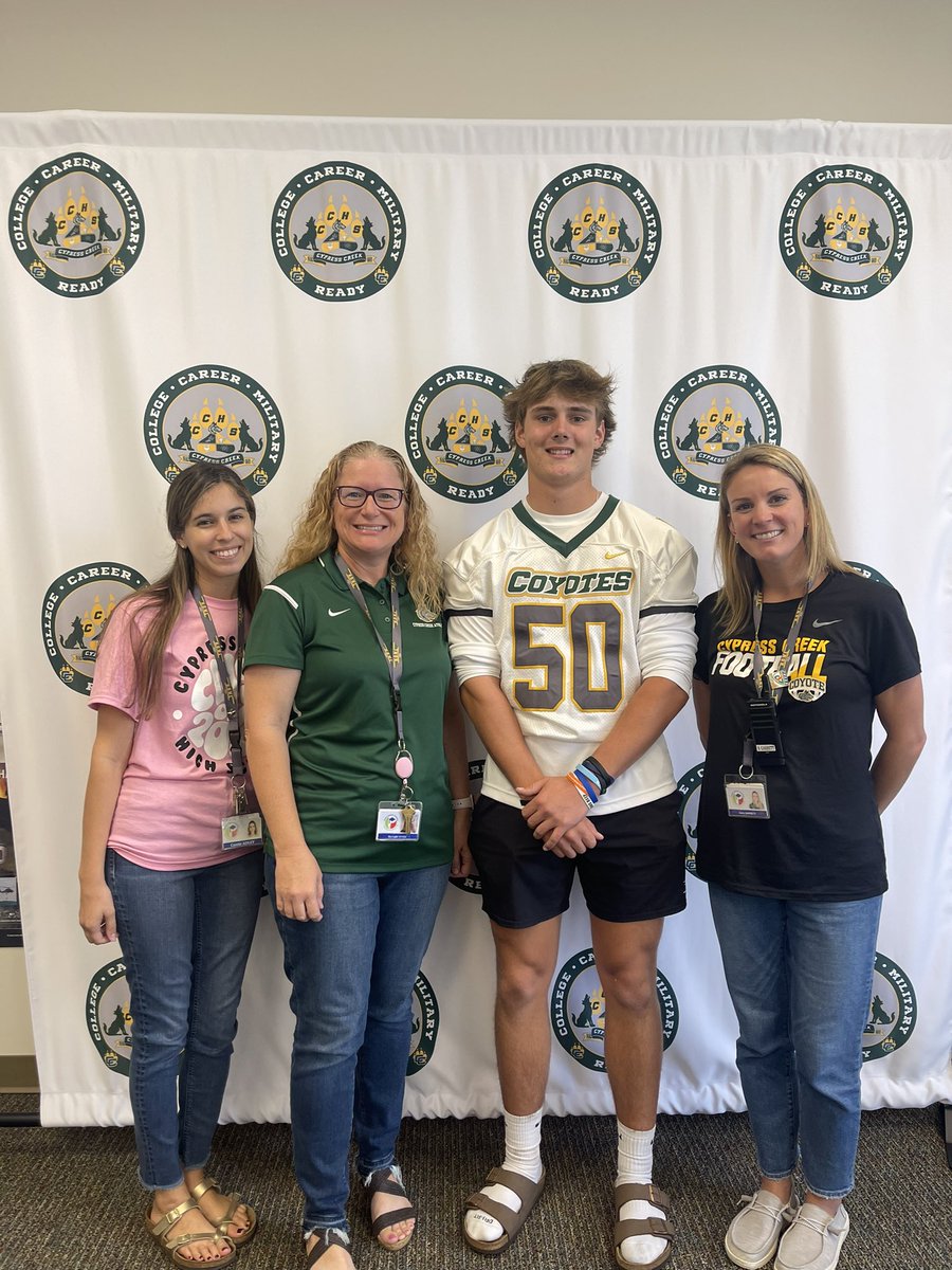 Congratulations to Jack Carbone on being named CCHS Outstanding Senior for the Class of 2023! #GoCoyotes