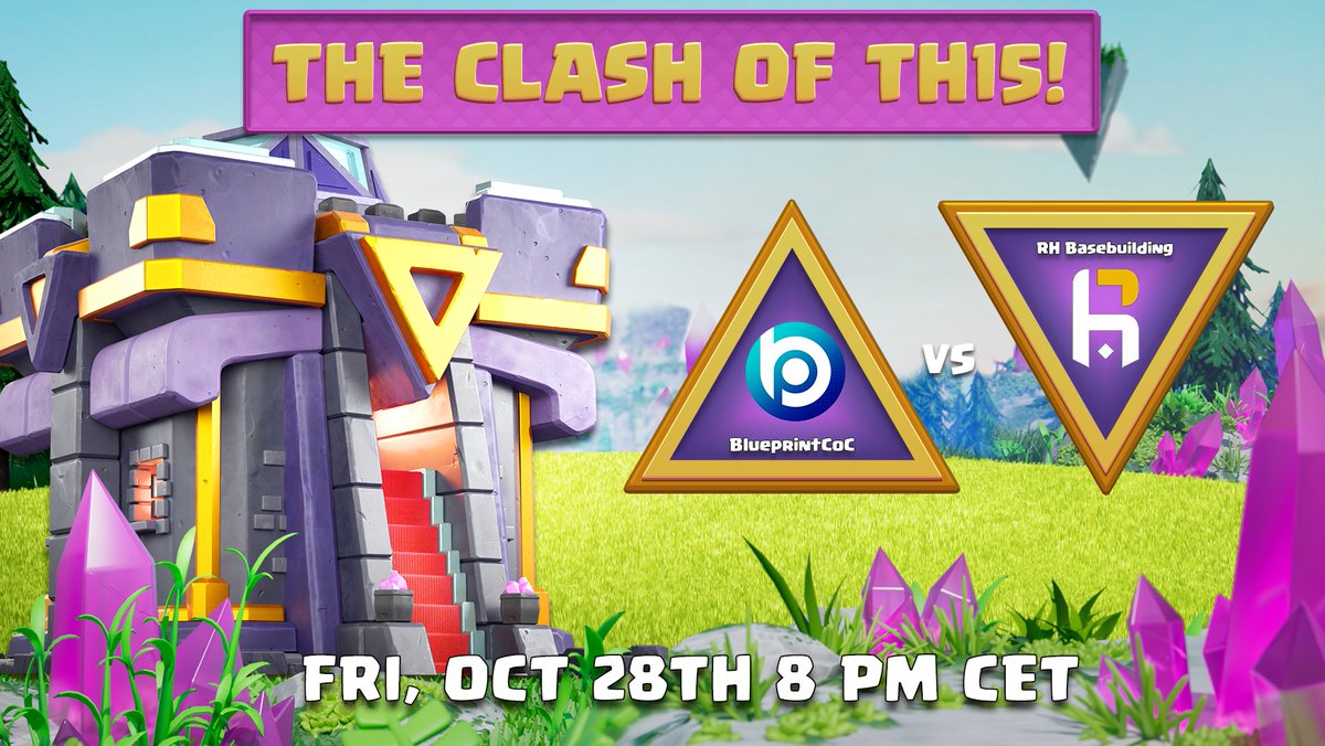 Style_coc's tweet photo. SEGUIMOS EN VIVO!

Los MEJORES JUGADORES vs las MEJORES BASES! 😱

🏆 THE CLASH OF TH15! @CoCEsports 

✅ @BlueprintCoC vs @RHBaseBuilding BO2

💰 15.000$ en PREMIOS!

ANALIZAMOS la OFENSIVA y DEFENSIVA en este AYUNTAMIENTO 15! 👨‍🏫

👉 https://t.co/1tsBS7OMKY https://t.co/GDM138Qs9Y