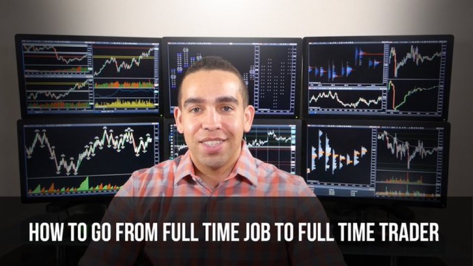 [New Video] I have a full-time job, how do I transition to full time day trader? bit.ly/2GLi8Hg #CL_F #ES_F #AAPL #FB #trading #daytrading #markets #forex