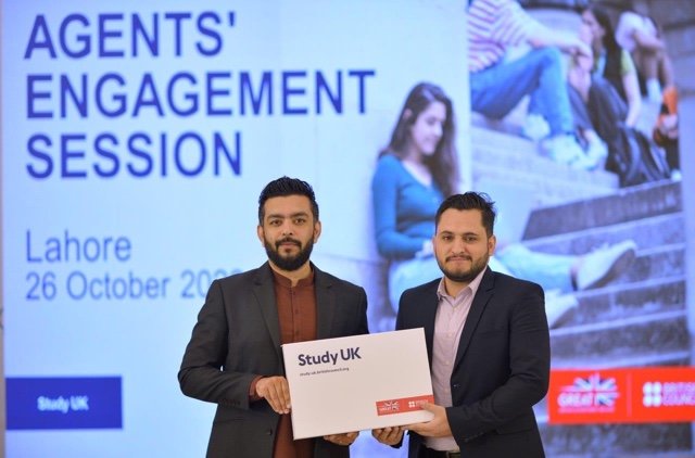 NajmulSyed4's tweet photo. Proudly representing @FESPakistan at the Agent's Engagement Session by British Council at PC Lahore (26 oct 2022. 
Extremely Gratefull to @BritishCouncil for the wonderfull Event. 
Learned alot and looking for more in future.
#fes #Studyinuk 
#fesconsultants 
#weguideyoulead https://t.co/h4XHshLpHl
