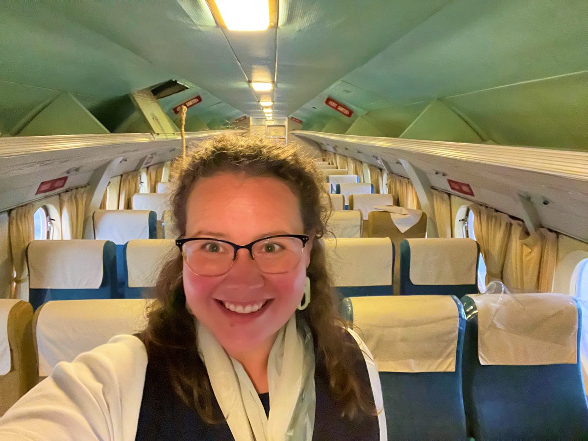 AlbertaMuseums's tweet photo. Last weekend was a busy one for the AMA - Lauren, our Strat. Services Director, had the lovely opportunity to speak at the @MuseumsManitoba Conference and take a look around the @RoyalAviationMB. Thank you for having us! #ReconsideringMuseums #MuseumsDoMore https://t.co/pvvHapEXPB