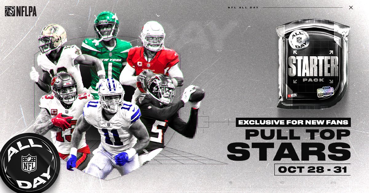 NFL on X: 'EXCLUSIVE OFFER: Try out the thrill of ripping a pack on  @NFLALLDAY! Limited number of special packs: 